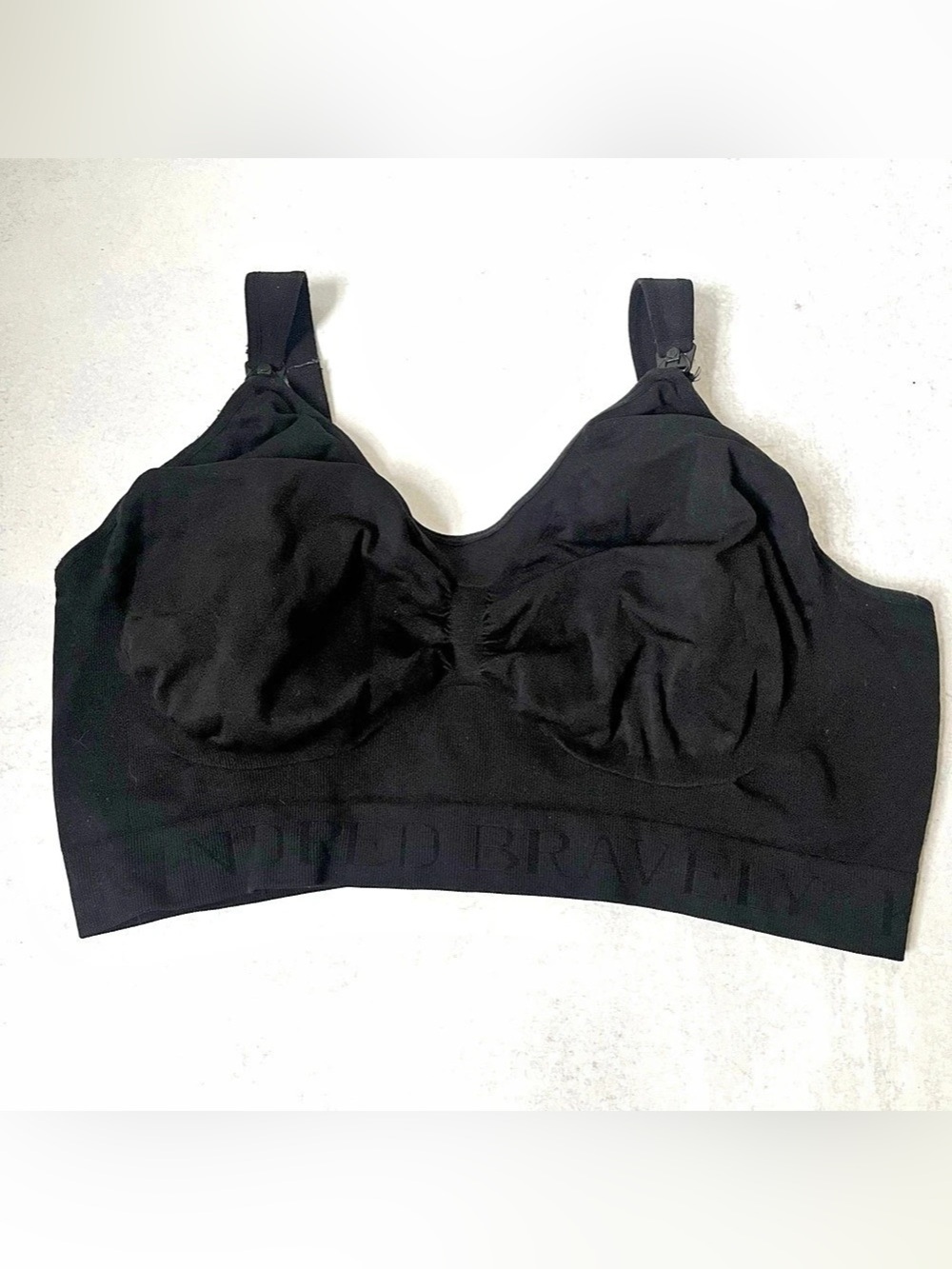 Kindred Bravely Nursing Bra Black 2X Maternity